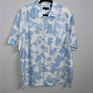 Ted Baker London Floral button up Casual Shirt — Size 6 (XXL)